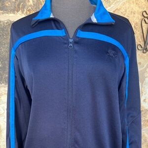 Starter Dri-Star - Men’s Navy Track Jacket - Full zip - Size Small